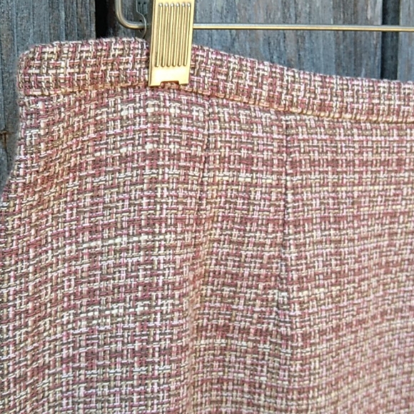 INC Tweed-y Retro Midi Skirt -14- NWT - Picture 7 of 16
